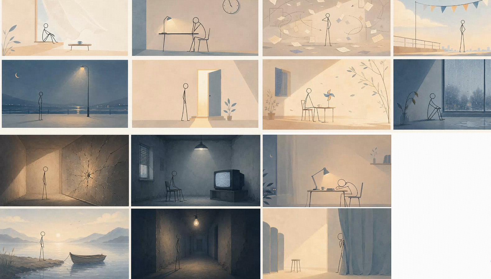 Before AI Image Appeared: From Procedural Animation to Image-Led Emotional Scenes — image 3