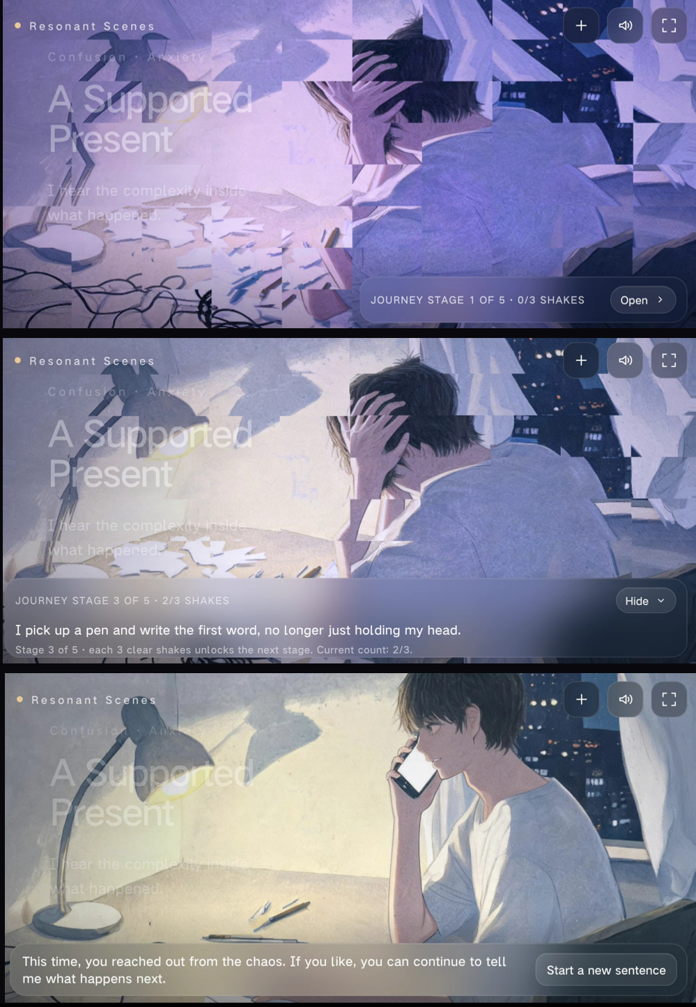Placeholder image for collective emotion interface